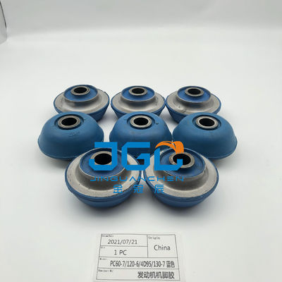 Kualitas tinggi Multiple Karet Mounts Mesin Excavator Bagian Mesin bantal Untuk PC60-7 PC120-6 4D95 PC130-7