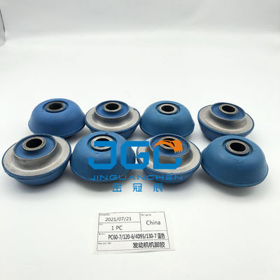 Kualitas tinggi Multiple Karet Mounts Mesin Excavator Bagian Mesin bantal Untuk PC60-7 PC120-6 4D95 PC130-7