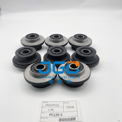 Penyediaan Multiple Rubber Mounts Mesin Excavator Bagian Mesin Cushion Untuk PC120-5