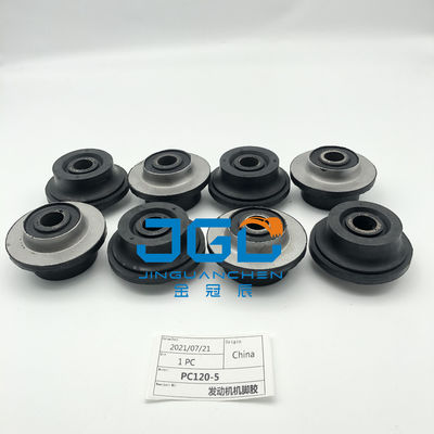 Penyediaan Multiple Rubber Mounts Mesin Excavator Bagian Mesin Cushion Untuk PC120-5