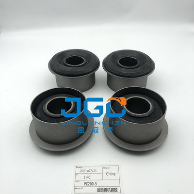 Sistem pemasangan mesin jual panas Bagian pemasangan karet bantal kaki Bumper Untuk PC200-3 bagian excavator