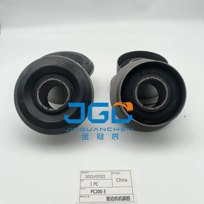 Sistem pemasangan mesin jual panas Bagian pemasangan karet bantal kaki Bumper Untuk PC200-3 bagian excavator