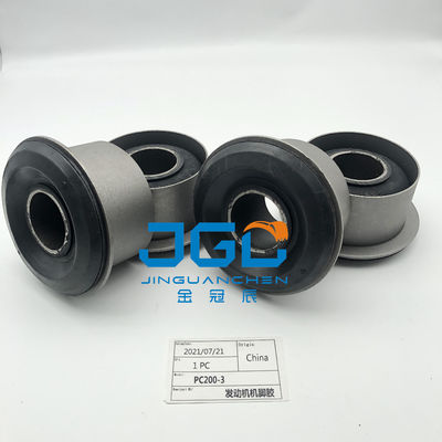 Sistem pemasangan mesin jual panas Bagian pemasangan karet bantal kaki Bumper Untuk PC200-3 bagian excavator