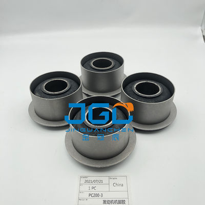 Sistem pemasangan mesin jual panas Bagian pemasangan karet bantal kaki Bumper Untuk PC200-3 bagian excavator
