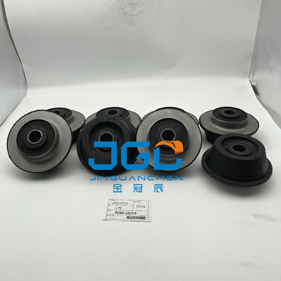 Penyediaan Berbagai Jenis / Ukuran Fleksibel Karet Mounts Mesin Excavator Bagian Mesin Bantal Untuk PC400-5-6-7-8