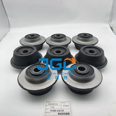 Penyediaan Berbagai Jenis / Ukuran Fleksibel Karet Mounts Mesin Excavator Bagian Mesin Bantal Untuk PC400-5-6-7-8