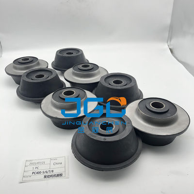 Penyediaan Berbagai Jenis / Ukuran Fleksibel Karet Mounts Mesin Excavator Bagian Mesin Bantal Untuk PC400-5-6-7-8