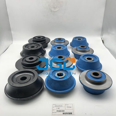 Multiple Karet Mounts Mesin Excavator Bagian Mesin bantal Untuk PC600 650