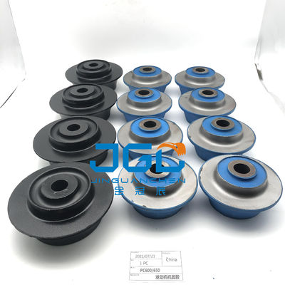 Multiple Karet Mounts Mesin Excavator Bagian Mesin bantal Untuk PC600 650