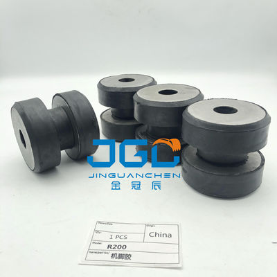 Jual Panas Bagian Mesin Penggali Berkualitas Tinggi R200 Mesin Mount Karet Untuk Mesin Mounting Front