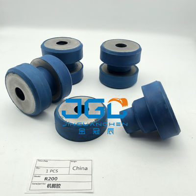 Jual Panas Bagian Mesin Penggali Berkualitas Tinggi R200 Mesin Mount Karet Untuk Mesin Mounting Front