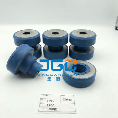 Jual Panas Bagian Mesin Penggali Berkualitas Tinggi R200 Mesin Mount Karet Untuk Mesin Mounting Front