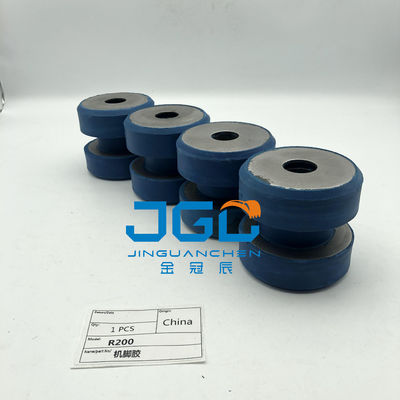 Jual Panas Bagian Mesin Penggali Berkualitas Tinggi R200 Mesin Mount Karet Untuk Mesin Mounting Front