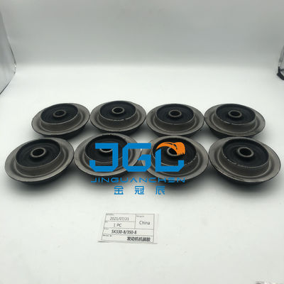 Mesin Excavator SK 330-8 350-8 Mounting Rubber Cushion 6D102 Mesin Mount Rubber
