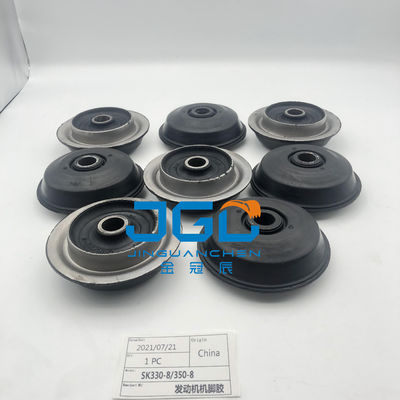 Mesin Excavator SK 330-8 350-8 Mounting Rubber Cushion 6D102 Mesin Mount Rubber