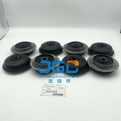 Mesin Excavator SK 330-8 350-8 Mounting Rubber Cushion 6D102 Mesin Mount Rubber