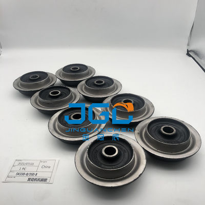 Mesin Excavator SK 330-8 350-8 Mounting Rubber Cushion 6D102 Mesin Mount Rubber