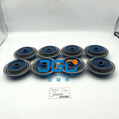 Mesin Excavator SK 330-8 350-8 Mounting Rubber Cushion 6D102 Mesin Mount Rubber