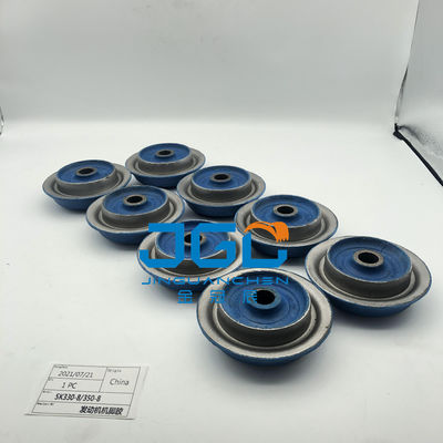 Mesin Excavator SK 330-8 350-8 Mounting Rubber Cushion 6D102 Mesin Mount Rubber