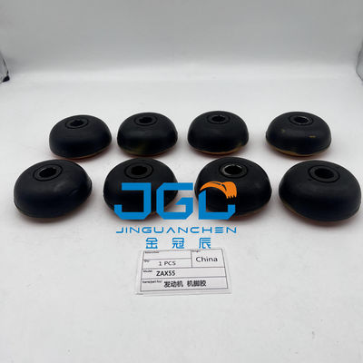 Excavator ZAX55 Diesel Engine Parts Karet Support Cushion Untuk Motor Cushion