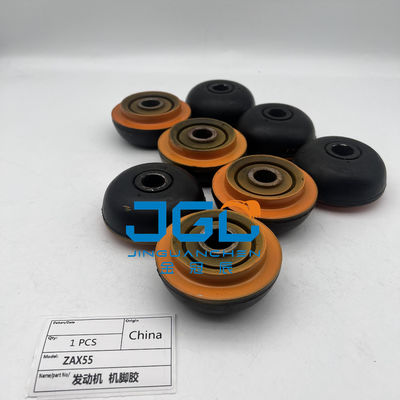 Excavator ZAX55 Diesel Engine Parts Karet Support Cushion Untuk Motor Cushion