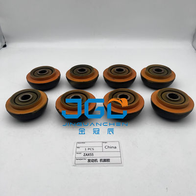 Excavator ZAX55 Diesel Engine Parts Karet Support Cushion Untuk Motor Cushion