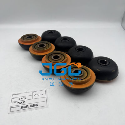 Excavator ZAX55 Diesel Engine Parts Karet Support Cushion Untuk Motor Cushion