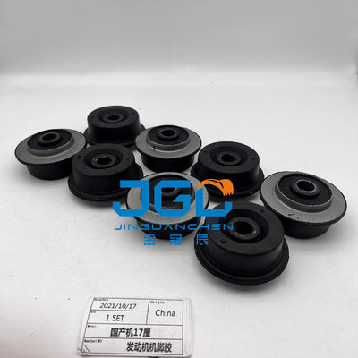 Mesin Mounting Sistem Mesin Bagian Karet bantal kaki Bumper Untuk Mesin Domestik 17mm