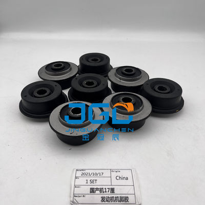 Mesin Mounting Sistem Mesin Bagian Karet bantal kaki Bumper Untuk Mesin Domestik 17mm