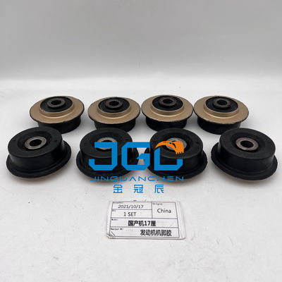 Mesin Mounting Sistem Mesin Bagian Karet bantal kaki Bumper Untuk Mesin Domestik 17mm