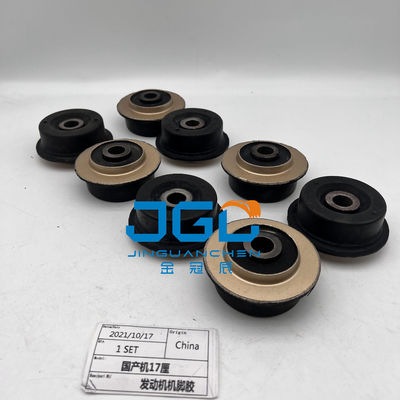 Mesin Mounting Sistem Mesin Bagian Karet bantal kaki Bumper Untuk Mesin Domestik 17mm