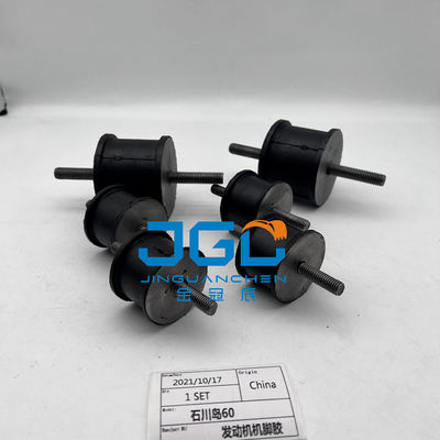 Mesin cushioning karet shock absorber dengan sekrup bantalan Berbagai model dan ukuran untuk Ishikawa Island 60