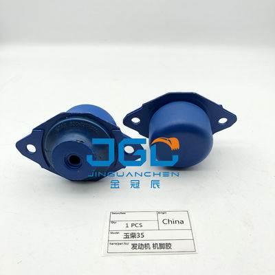 Kualitas tinggi YC35 Excavator Mesin Mount Ukuran 14mm Mesin Mount Karet
