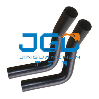 YN05PO1046P1 Bagian karet pengganti untuk SK200-6 Excavator Upper Middle Drain Pipe Water Hose