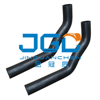 R220-3 R220-5 Bagian atas dan bawah Radiator Hose Radiator Spare Parts 11EM42110 11EM-42120 Untuk Mesin Mesin Excavator