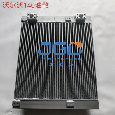 Aluminium Excavator Radiator EC140 Hydraulic Oil Cooler Untuk Excavator