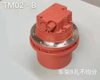Travel Motor TM02 GM02 Final Drive Assy Planetary Gear Speed Reducer Motor Gearbox Reducer Untuk Kasus Excavator