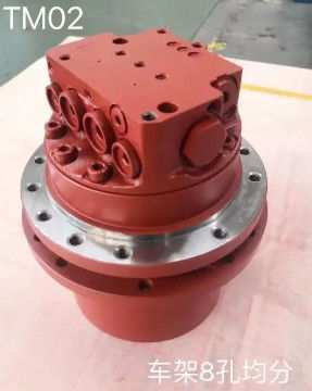 Travel Motor TM02 GM02 Final Drive Assy Planetary Gear Speed Reducer Motor Gearbox Reducer Untuk Kasus Excavator