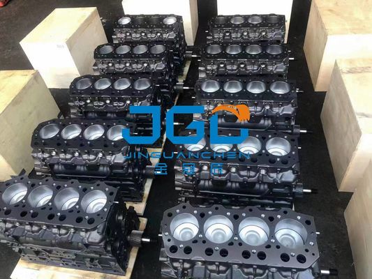 Motor mesin lengkap 4D34 4D34T Pusat Silinder Perhimpunan Kepala Silinder