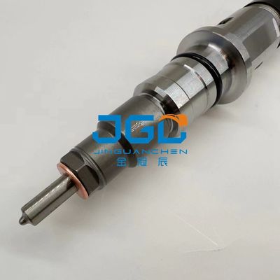 Injektor bahan bakar diesel 0445120383 untuk Excavator Sistem hidrolik Cummins QSB7 QSB6.7 Bagian mesin