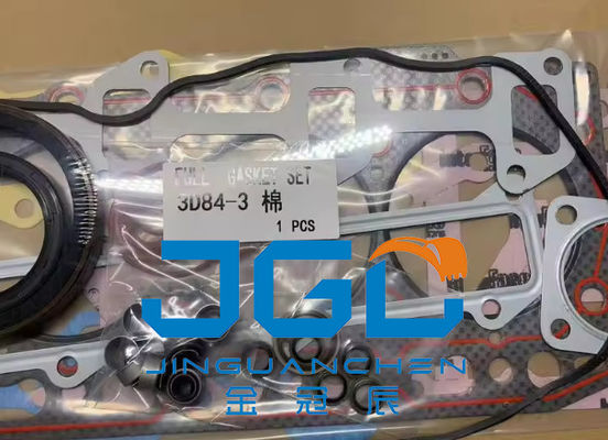 Kit Gasket Penuh Excavator 4TNE84 4TNV84 4D84E Kit Gasket Overhaul Bagian Mesin Untuk PC40 PC55 YM729612-92610