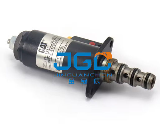 Grosir Bagian Excavator Pompa Hidraulik Pilot Penguncian Keamanan Solenoid Valve 121-1491 Kwe5k-31 G24db30