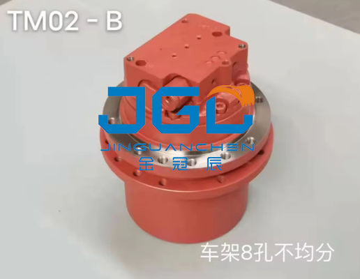 Travel Motor TM02 GM02 Final Drive Assy Planetary Gear Speed Reducer Motor Gearbox Reducer Untuk Excavator U15-3 PC14R2 CX