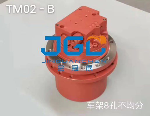 Travel Motor TM02 GM02 Final Drive Planetary Gear Speed Reducer Motor Gearbox Reducer Untuk Excavator U15-3 PC14R2 CX18