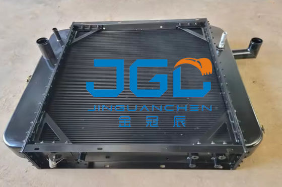 Pabrik Cina Original Pabrik Grosir Truk Sepeda Motor Minyak Cooler GR215 Motor Grader Radiator