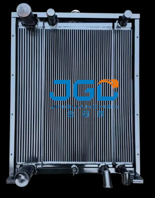 4110003412 Lingong L933 Radiator Assembly Tembaga Aluminium SDLG Radiator