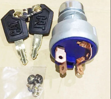 9G-7641 4 Wire Ignition Switch Excavator Spare Parts 4 Line Ignition Start Switch Dengan Kunci
