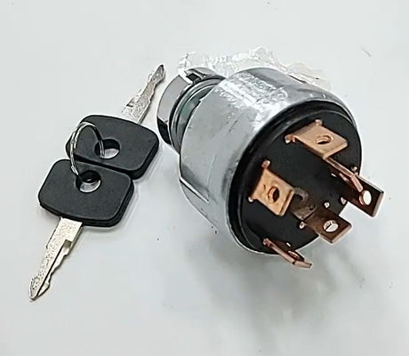 9G-7641 4 Wire Ignition Switch Excavator Spare Parts 4 Line Ignition Start Switch Dengan Kunci