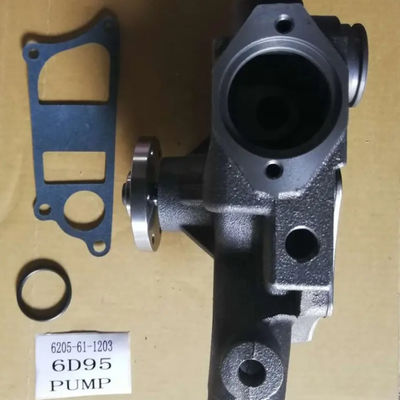 PC60-7 6D95 Bagian Excavator Pompa Air 6205-61-1202 6205-61-1203