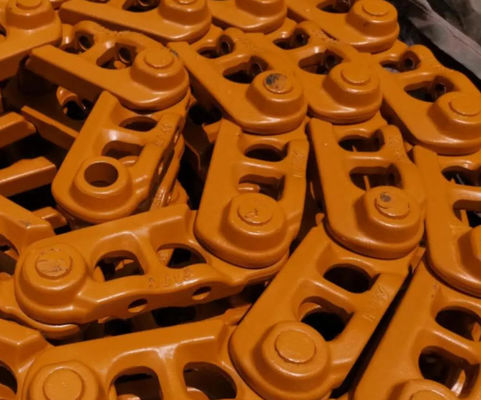 R210LC-7 Rantai Track Ekskavator 49 Link Rakitan Track Chassis Track Undercarriage 81N6-26600
